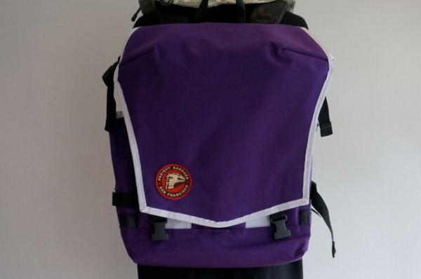 Freight Baggage Back Pack Small Purple