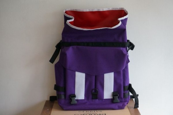 Freight Baggage Back Pack Small Pruple インナー