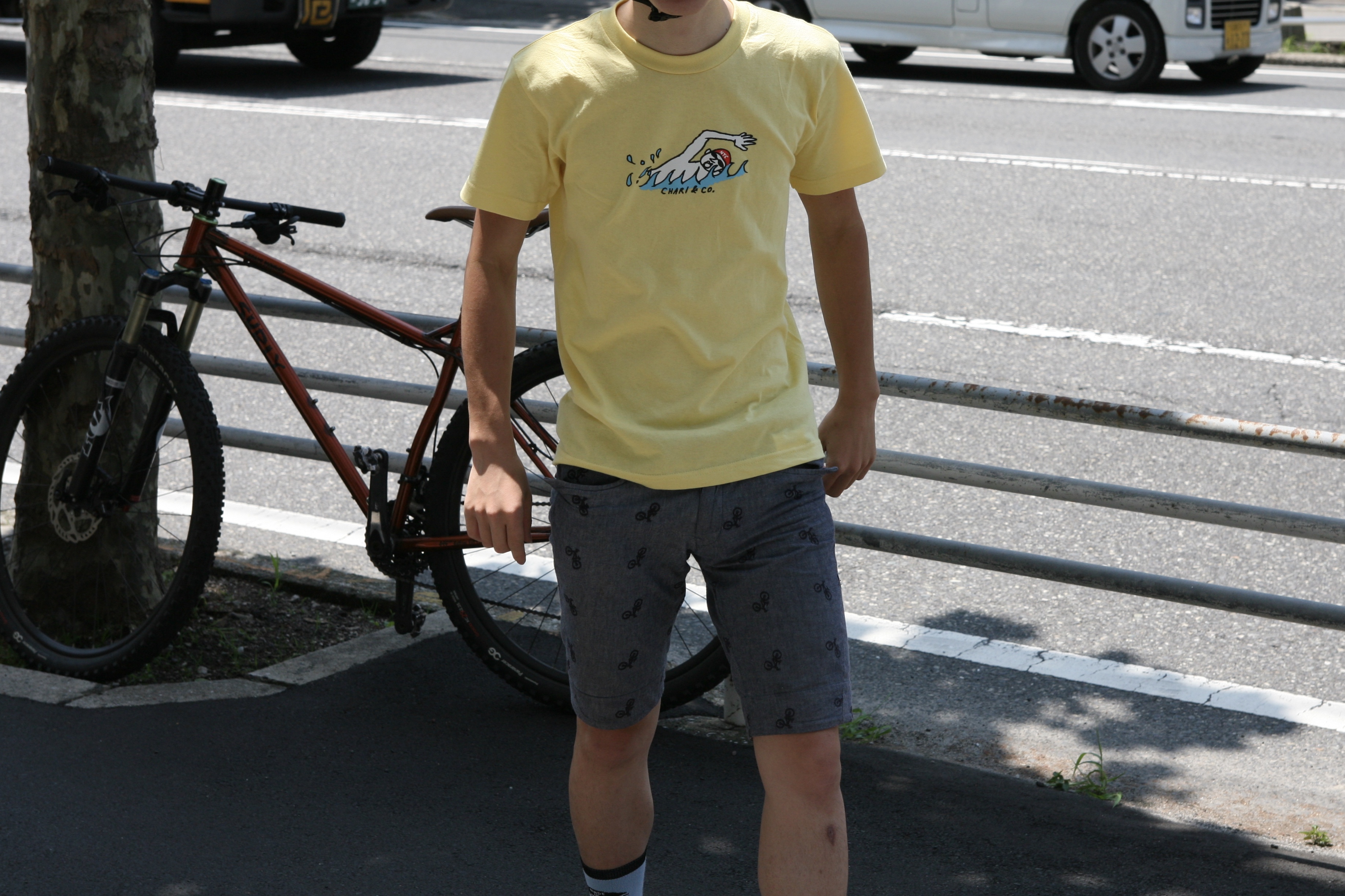 今から準備しよう！今年の夏はTシャツと短パンでキメる！そして、MAAPの取り扱いスタートです。 | 広島の自転車ショップ。ファットバイク ・シングルスピード・ロングテールバイク・シクロクロス・ハンドメイドフレームなど。 | Grumpy（グランピー）