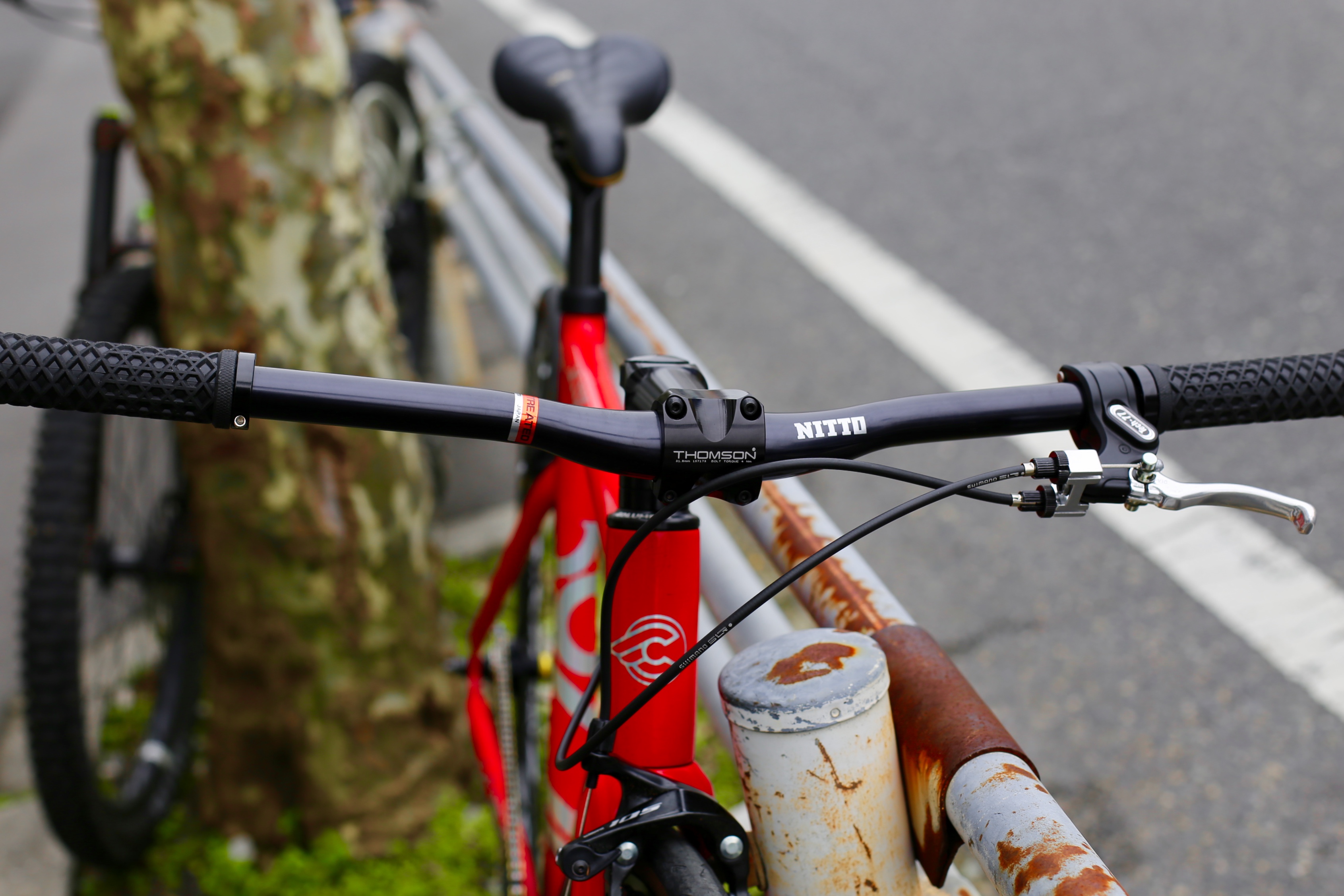 ピストのハンドルといえばNitto For Shred | 広島の自転車ショップ