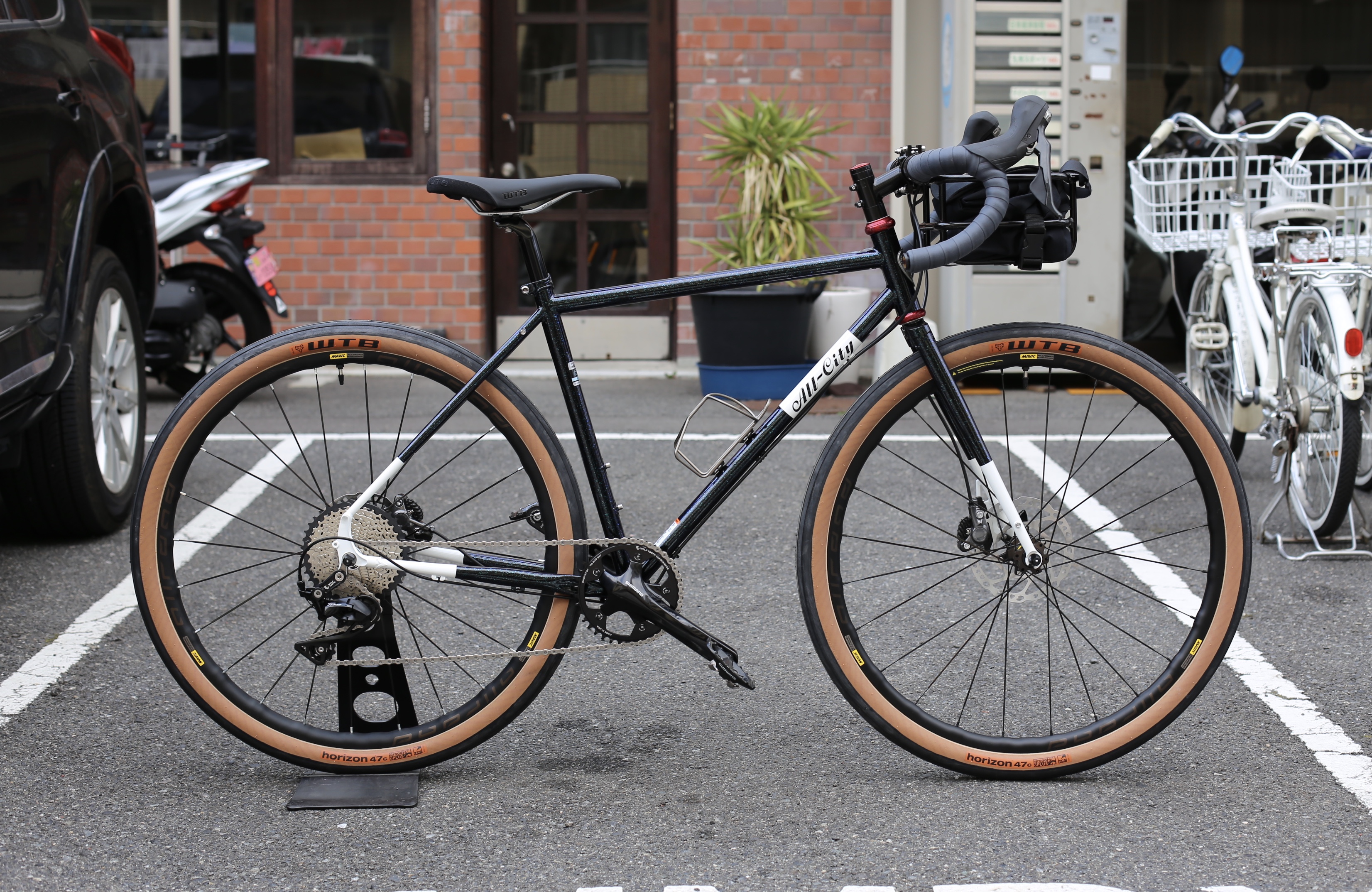 グランピースタイルのAll City MACHO MAN(マッチョマン) 650仕様 | 広島の自転車ショップ。ファットバイク ・シングルスピード・ロングテールバイク・シクロクロス・ハンドメイドフレームなど。 | Grumpy（グランピー）