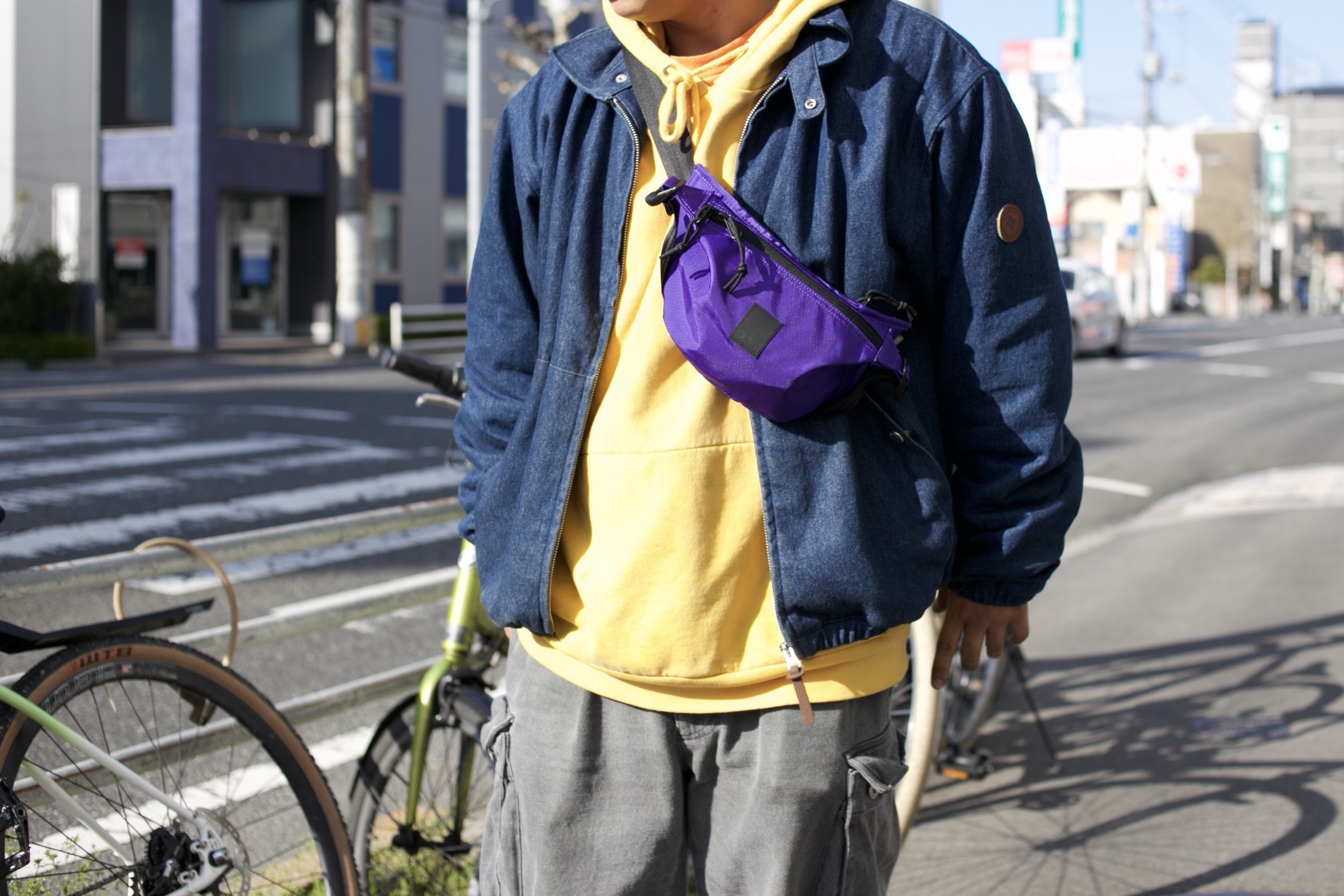 まだ使ったことない人は、小さなバッグ(サコッシュ)を使う生活が最高です。 | 広島の自転車ショップ。ファットバイク・シングルスピード・ロング